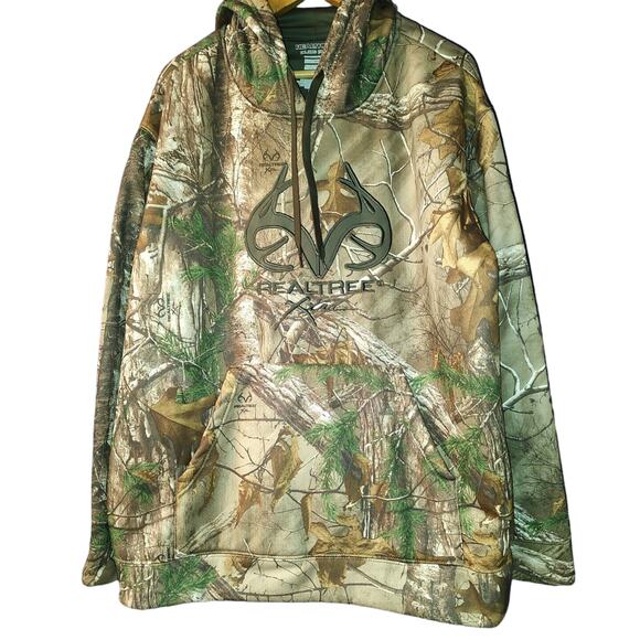 REALTREE Extra Camo Hunting Shirt NO SIZE TAG measurements included Men's Shirt - Picture 1 of 12